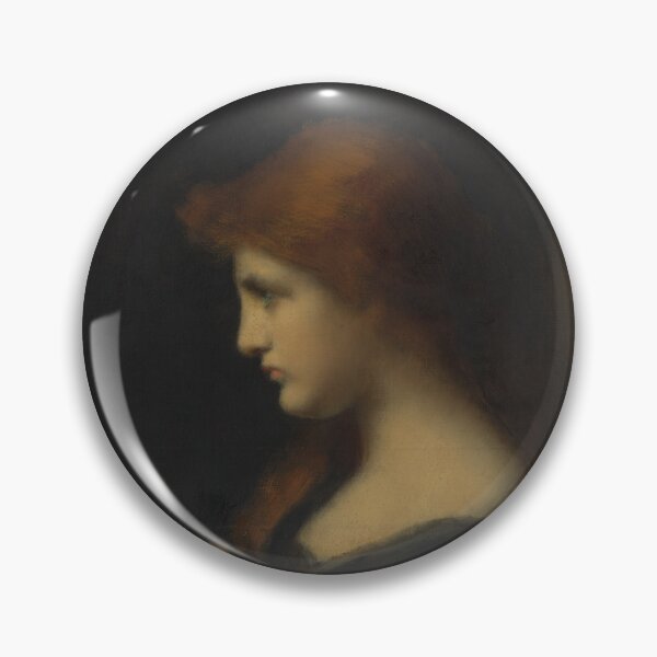 Item preview, Vintage Woman in Thought / The Pondering Female designed and sold by LazySueCreations.