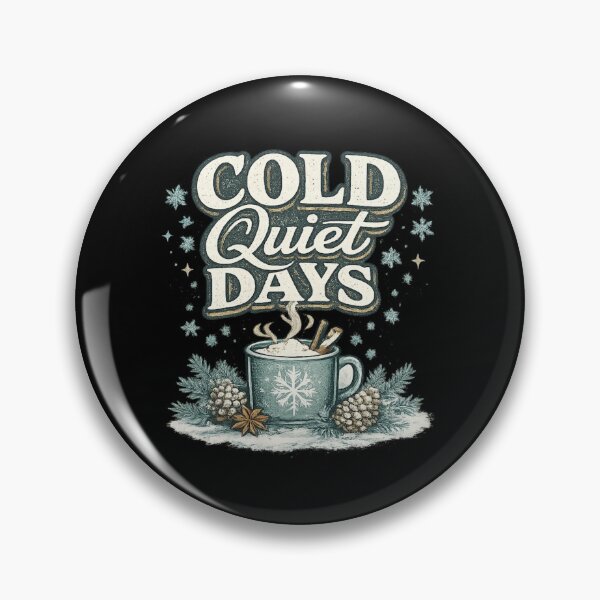 Item preview, Cold Quiet Days Hoodie – Cozy Winter Streetwear Graphic Tee for Slow Living and Winter Aesthetic Lovers designed and sold by PhylonBoxx.
