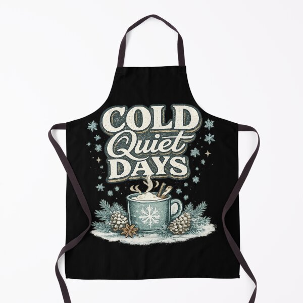 Item preview, Cold Quiet Days Hoodie – Cozy Winter Streetwear Graphic Tee for Slow Living and Winter Aesthetic Lovers designed and sold by PhylonBoxx.