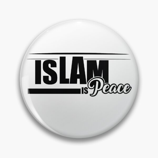 Item preview, Islam Is Peace Typography Design designed and sold by HamdPrint ⭐⭐⭐⭐⭐.