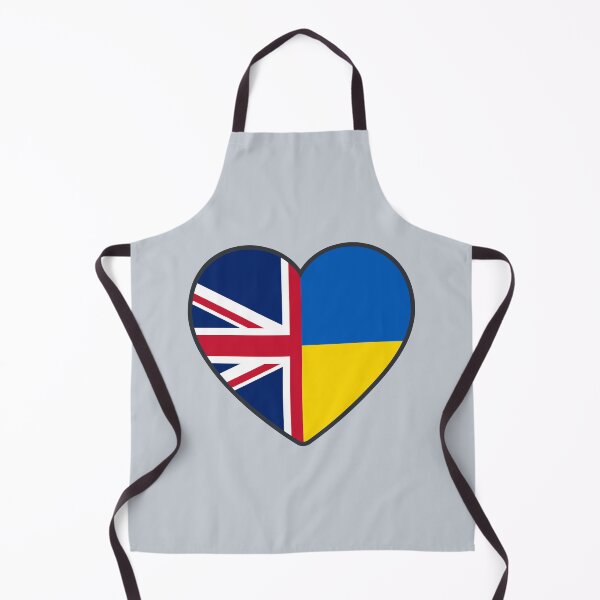 Item preview, United Kingdom Ukraine | 2 Nations 1 Heart designed and sold by sublimesun.