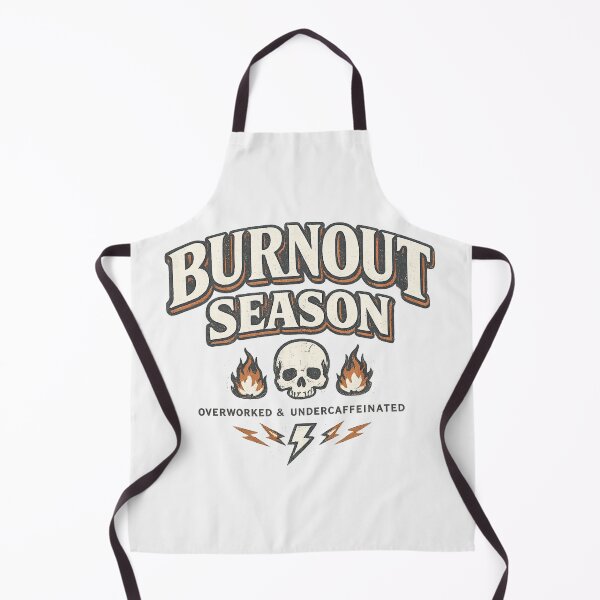 Item preview, Burnout Season Hoodie – Funny Productivity Humor Streetwear Shirt for Overworked and Exhausted People designed and sold by PhylonBoxx.