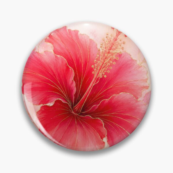 Item preview, Stunning Hibiscus Fresh Red designed and sold by scicilysimonee.
