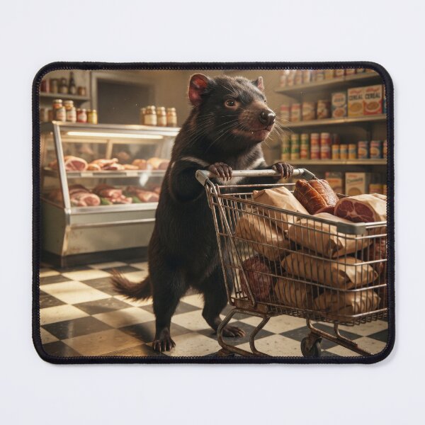 Item preview, Tasmanian Devil Gets Meat to Throw on the Barbie designed and sold by Tridentulus.