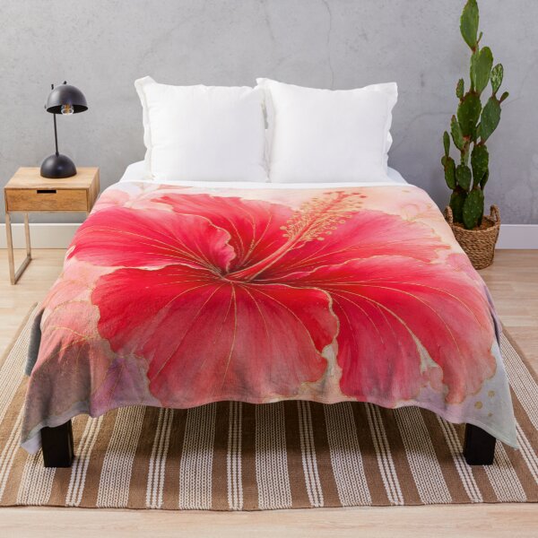 Item preview, Stunning Hibiscus Fresh Red designed and sold by scicilysimonee.