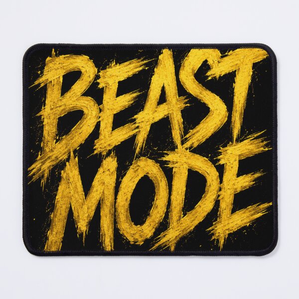 Item preview, BEAST MODE Gold Typography Streetwear designed and sold by KAIGEN7.