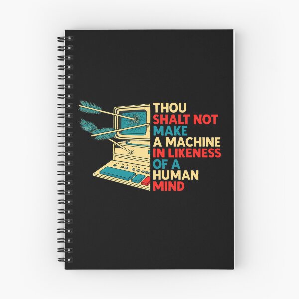 Item preview, Thou Shalt Not Make A Machine In Likeness Of A Human Mind designed and sold by To101ARt.