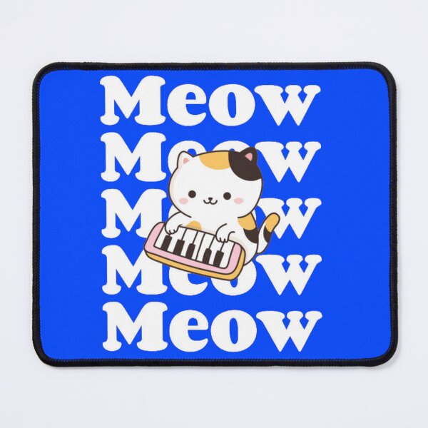 Item preview, Kawaii Meow Meow Piano Cat Parody designed and sold by GenZFashion000.