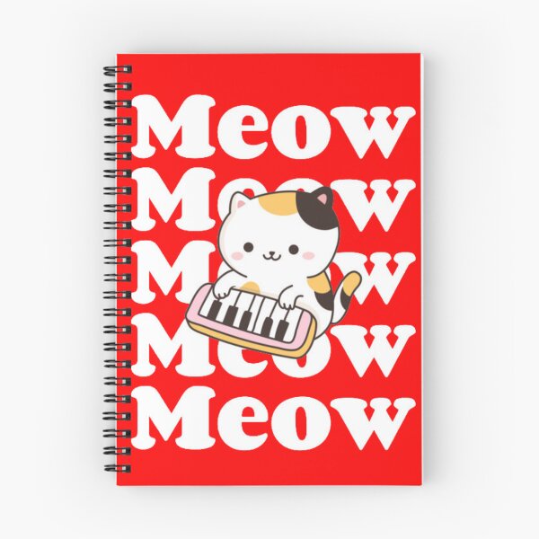 Item preview, Kawaii Meow Meow Piano Cat Parody designed and sold by GenZFashion000.