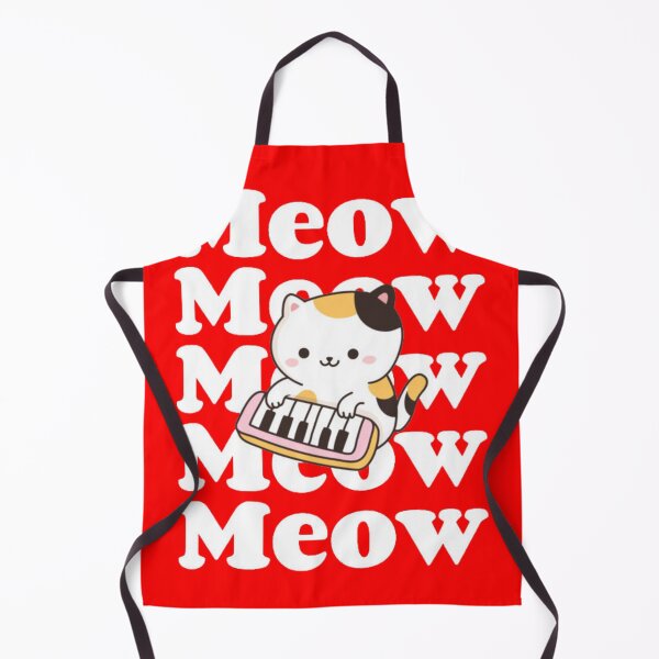 Item preview, Kawaii Meow Meow Piano Cat Parody designed and sold by GenZFashion000.