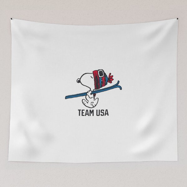 Item preview, Patriotic Winter Sports Dog Team USA designed and sold by Dimeure-ART.