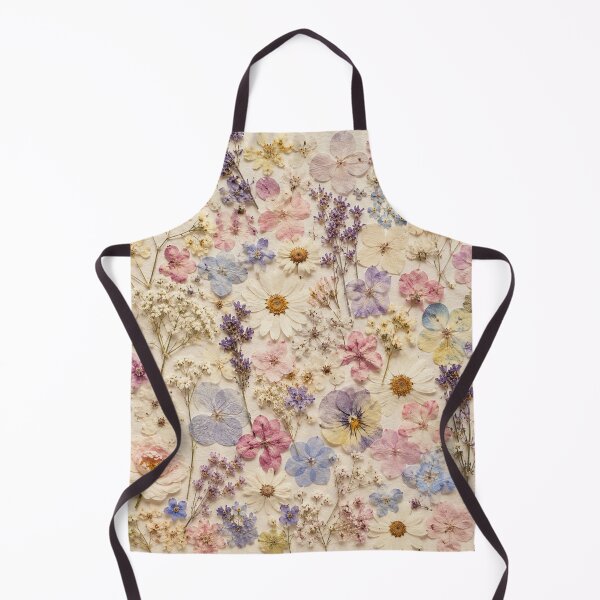 Item preview, Pastel Blossom Herbarium – Vintage Pressed Wildflower Watercolor Collection designed and sold by Oonward2021.