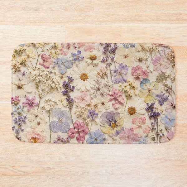 Item preview, Pastel Blossom Herbarium – Vintage Pressed Wildflower Watercolor Collection designed and sold by Dream Bloom Gallery.
