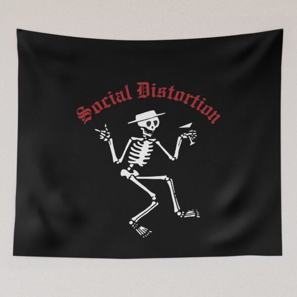 Item preview, Social Distortions Skeleton Dancing Rock  designed and sold by MinimalistMuses.
