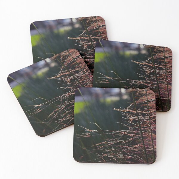 Item preview, Crimson grass during golden hour designed and sold by Baulmonart.
