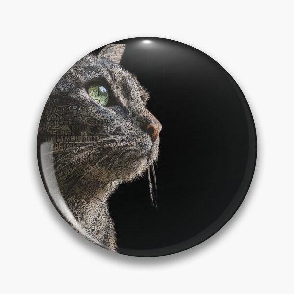 Item preview, Typography Cat Portrait designed and sold by PlengPoomofArts.