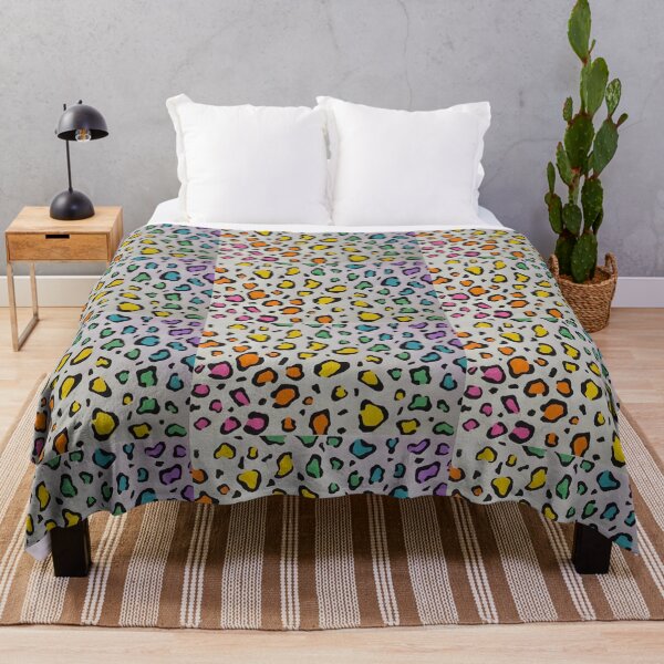 Item preview, Rainbow leopard print designed and sold by RodgersArtIllustrations.