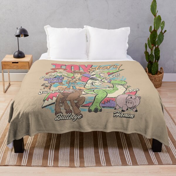 Item preview, Retro Toy Character Collage 1995 Cartoon Friends Design designed and sold by Surt-Tust.