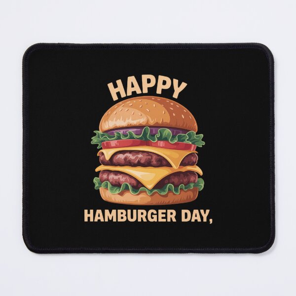 Item preview, Junk Food Cheeseburger Hamburger Day Burger Fries designed and sold by SapfireStuArt.