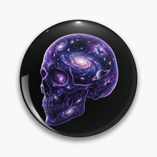 Item preview, Cosmic Skull designed and sold by Stickersdevelop.