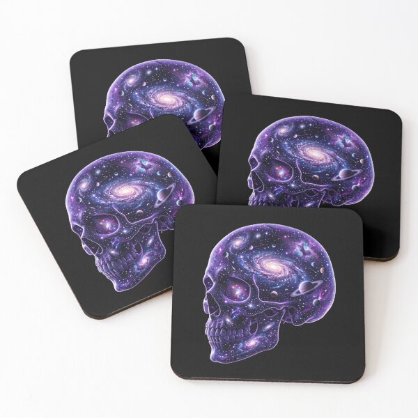Item preview, Cosmic Skull designed and sold by Stickersdevelop.