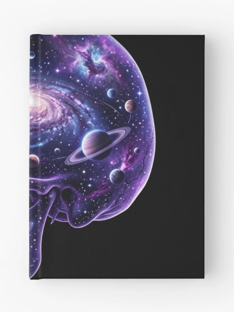 Thumbnail 1 of 3, Journal, Cosmic Skull designed and sold by Stickersdevelop.