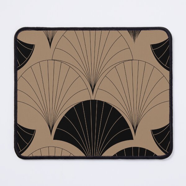 Item preview, Art Deco Clay-Colored and Black Abstract Pattern designed and sold by DEC02.