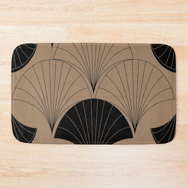 Item preview, Art Deco Clay-Colored and Black Abstract Pattern designed and sold by DEC02.