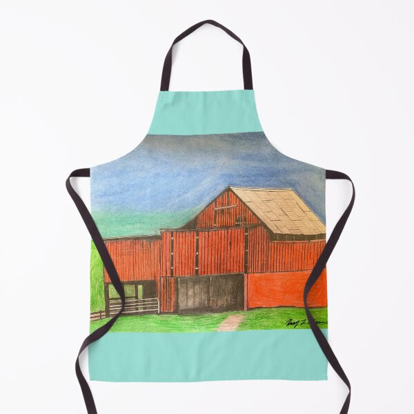 Item preview, Old red barn designed and sold by Haxson37art.