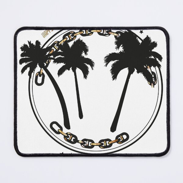 Item preview, Happy Island Vibe Palm Tree Chain Circle Jeans 1997 T-Shirt designed and sold by Atique Creations.
