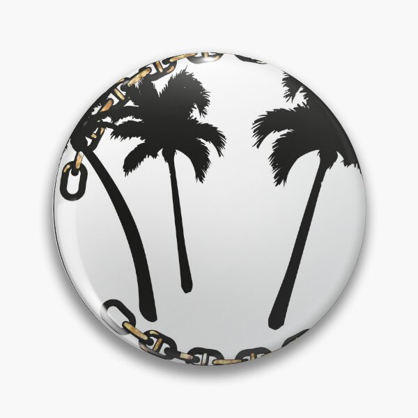 Item preview, Happy Island Vibe Palm Tree Chain Circle Jeans 1997 T-Shirt designed and sold by Atique Creations.