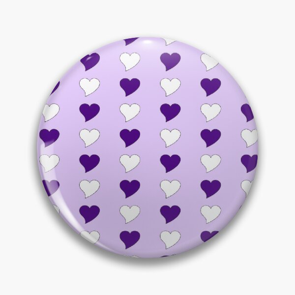 Item preview,  lavender and plum heart pattern designed and sold by SrihithaStudio.