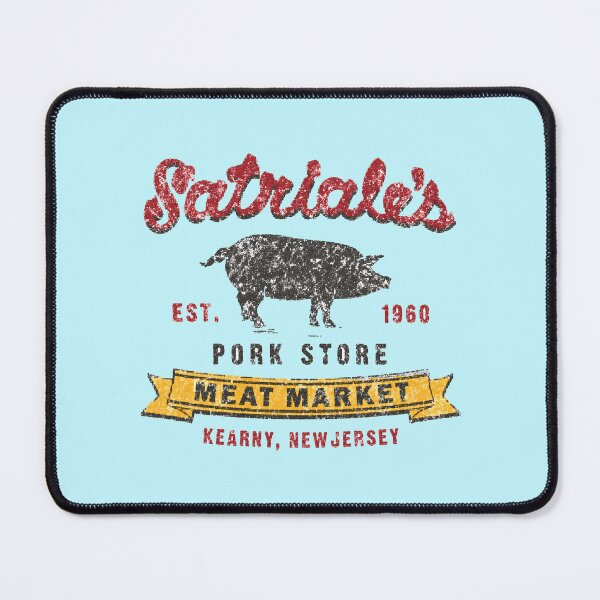 Item preview, Satriale's vintage meat market logo designed and sold by NoThoughtsCat.