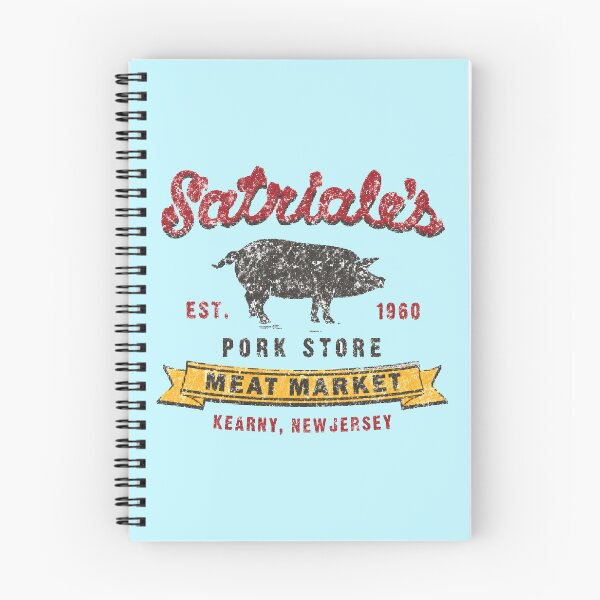 Item preview, Satriale's vintage meat market logo designed and sold by NoThoughtsCat.