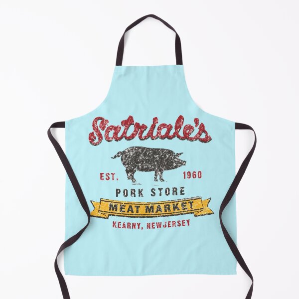 Item preview, Satriale's vintage meat market logo designed and sold by NoThoughtsCat.