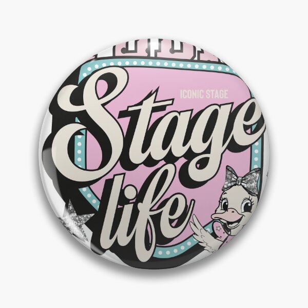 Item preview, Studios Stage Life Hollywood Iconic Stage Retro Glam T-Shirt designed and sold by Atique Creations.
