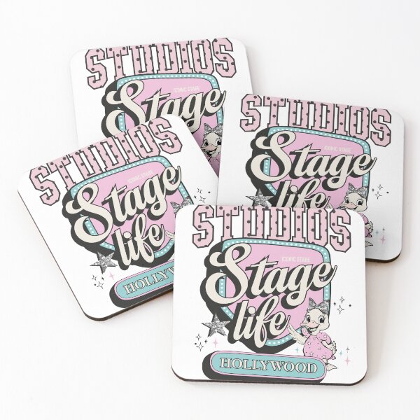 Item preview, Studios Stage Life Hollywood Iconic Stage Retro Glam T-Shirt designed and sold by Atique Creations.