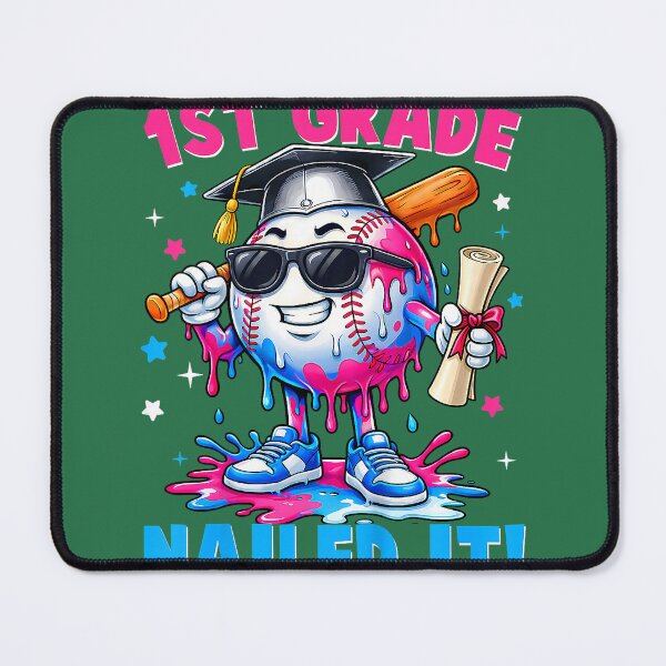 Item preview, 1st Grade Nailed It 2026 Baseball Drip Graduation Kids Boys designed and sold by whimsymadhu.