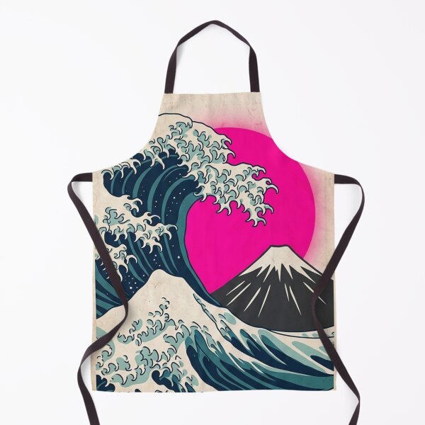 Item preview, Japanese Wave Mountain Sunset Art designed and sold by gopurartwork69.