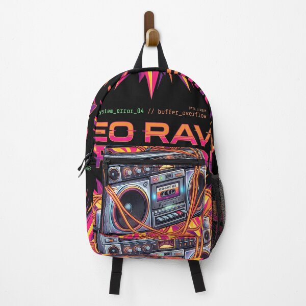 Item preview, Neo Rave Arcade Retro Boombox designed and sold by Tel A Pet.