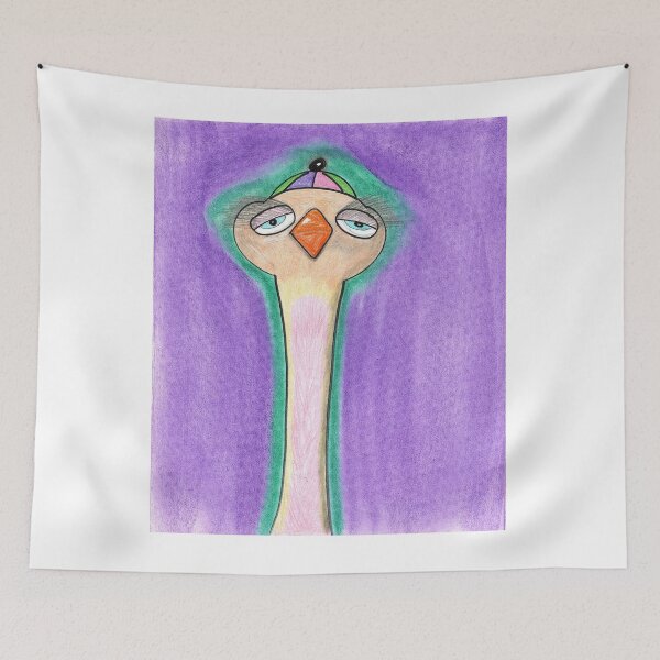 Item preview, Goofy Ostrich designed and sold by Haxson37art.