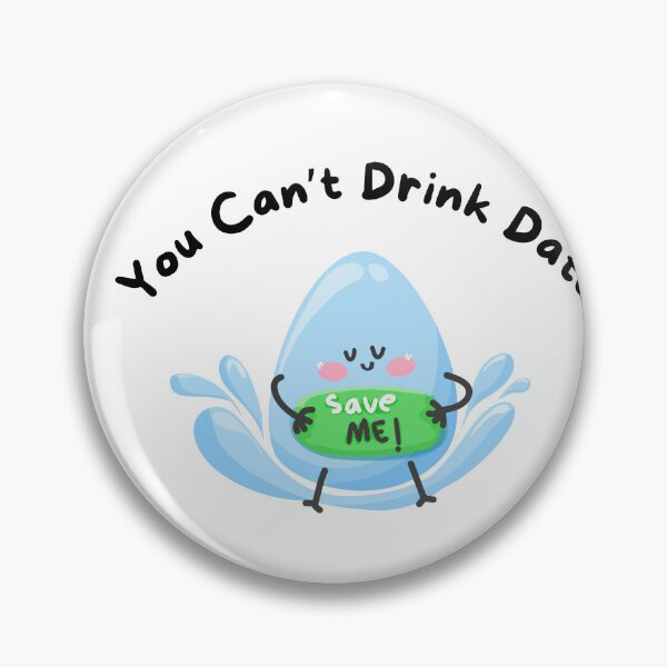 Item preview, You Can't Drink Data, Anti AI Data Center designed and sold by AmyAndCasey.