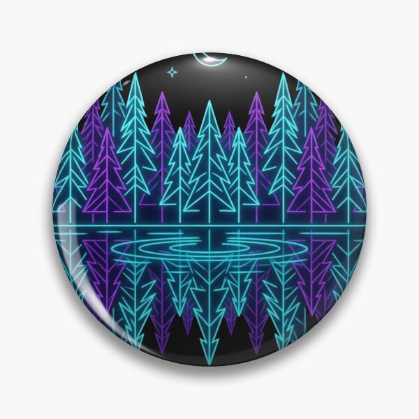 Artikelvorschau, Neonwald entworfen und verkauft von Stickersdevelop.