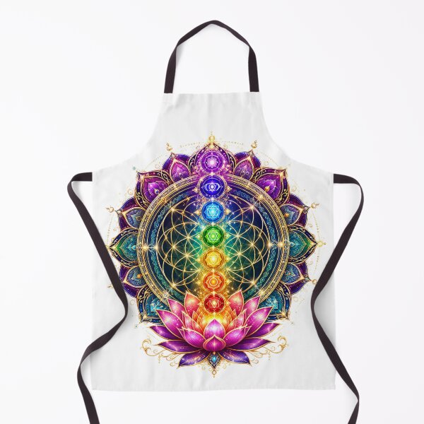Item preview, Chakra Lotus Sacred Geometry designed and sold by syotos-ai.