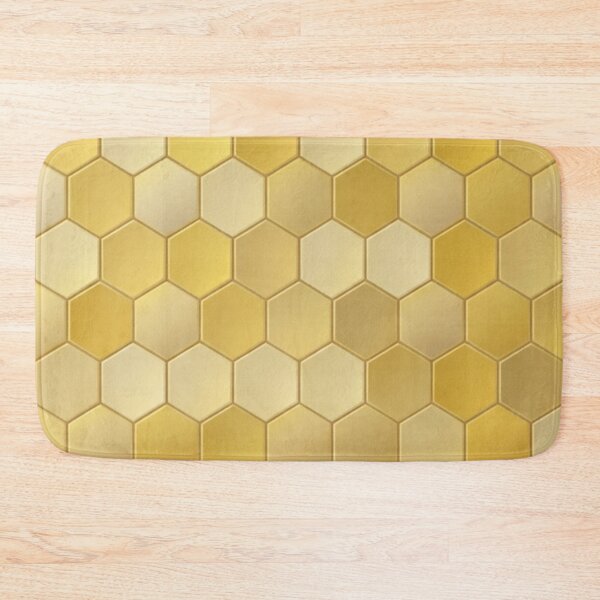 Item preview, Gold Honeycomb Geometric Seamless Pattern - Hexagon Abstract Background designed and sold by FashioonTrends.
