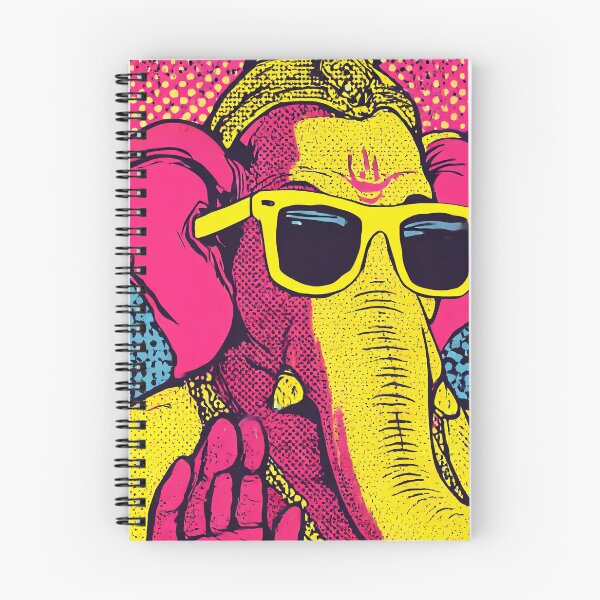 Item preview, Ganesha Bold Pop Vision Retro Comic Vibrant Art designed and sold by PANNARUK THAILAND.