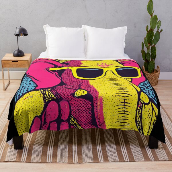 Item preview, Ganesha Bold Pop Vision Retro Comic Vibrant Art designed and sold by PANNARUK THAILAND.