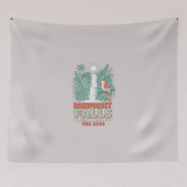 Item preview,  Rainforest Falls VBS 2026 Exploring The Nature of God Vacation Bible School designed and sold by bosamji.