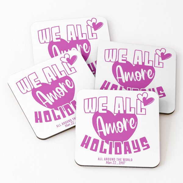 Item preview, We All Amore Holidays All Around The World Love T-Shirt designed and sold by Atique Creations.