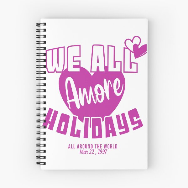 Item preview, We All Amore Holidays All Around The World Love T-Shirt designed and sold by Atique Creations.